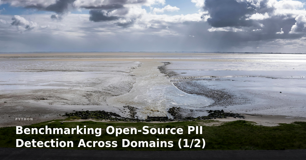 Benchmarking Open-Source PII Detection Across Domains (1/2)
